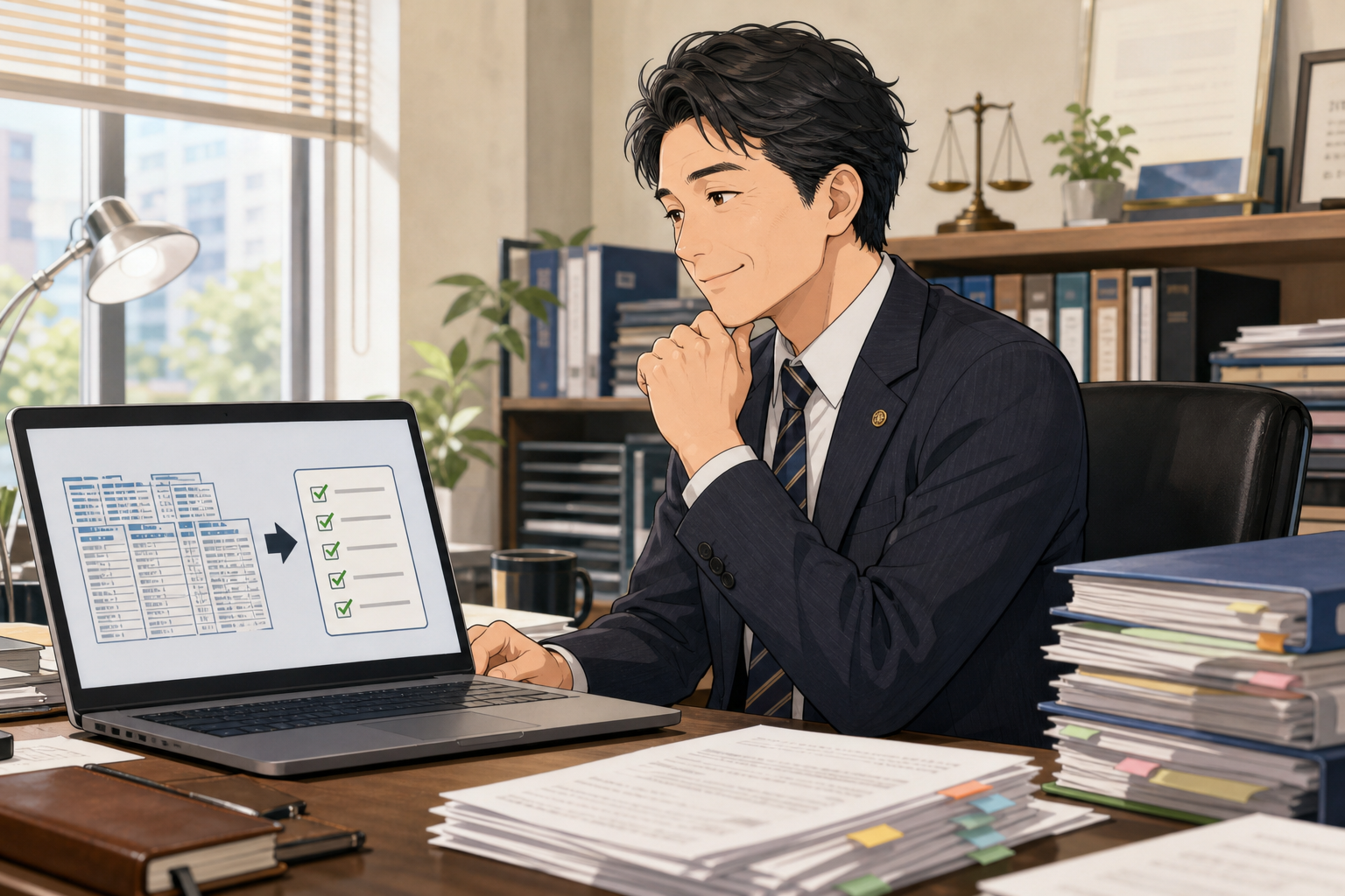 繁忙期の定型業務を整理する方法に手応えを感じる社労士