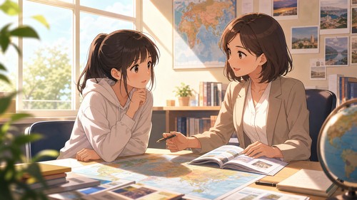 「留学したいけど、種類が多すぎてどれが自分に合うか分からない」——相談して見えてきた選択肢