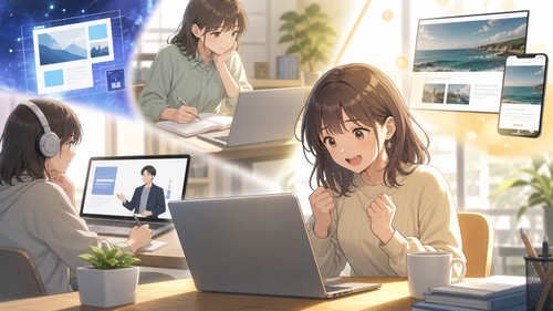 「月謝制のスクール、継続できるか正直不安」——買い切り型で始めた学び直し