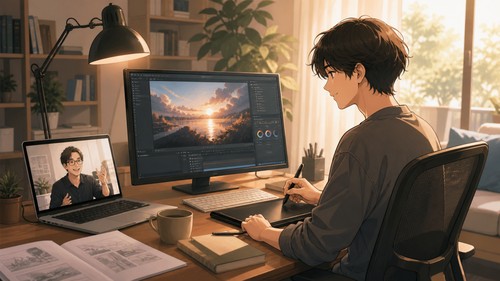 「クリエイティブの専門校、近くにない」——通信講座で学び始めた話
