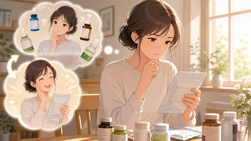 「話題の成分、結局どれを選べばいいのか分からない」——配合量を確認して選んだ話