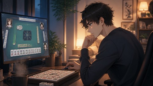「麻雀を打ちたいけど、雀荘に行く時間も相手もいない」——一人で本格麻雀に戻れた話