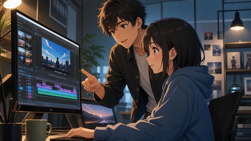 「動画編集を学びたいけど、平日にまとまった時間が取れない」——土日2日間の集中講座で踏み出した話