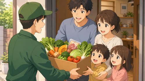 「買い物に行く時間がない、でも食材は安心できるものを選びたい」——宅配で解決した話