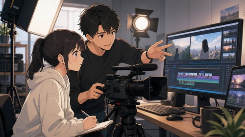 「子育て中でも通える動画編集スクール、なかなか見つからない」——オンライン中心の学び舎に出会った話