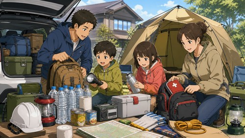 「キャンプ用品と防災用品、別々に揃えるのが面倒」——まとめて揃うショップを見つけた話