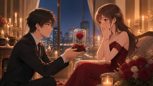 「プロポーズの花束、渡した後すぐ枯れてしまうのが寂しい」——長く残せるバラを選んだ話