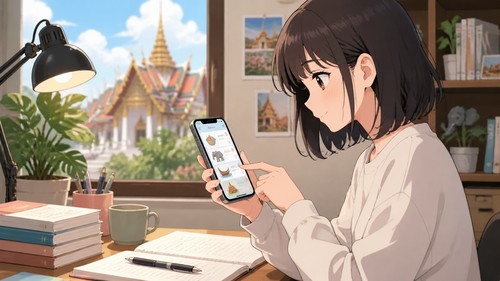 「タイ語の単語帳、無料版だとすぐ上限に達してしまう」——有料版で学習の幅を広げた話