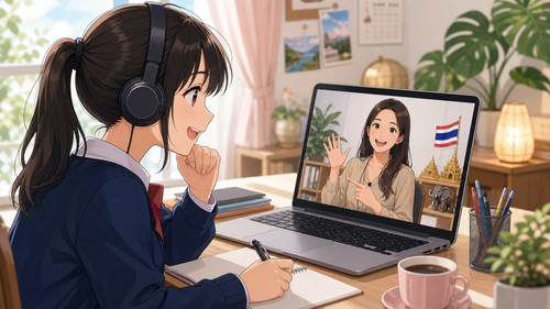 「タイ語を習いたいけど、講師との意思疎通が不安」——日本語対応の講師を選べるレッスンを見つけた話
