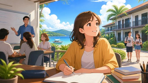 「欧米留学は高すぎて無理…でも英語を話せるようになりたい」——フィリピン留学ナビで短期集中・費用半額の留学を実現した話