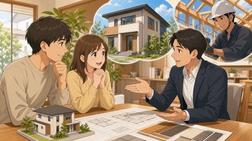 「住宅展示場に行っても営業トークばかりで疲れる…」——イエタテ相談カウンターで予算に合う理想の地元工務店に出会えた話