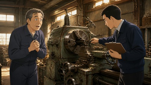 「古い工作機械、廃棄費用がかさむだけだと思っていた」——買取という選択肢に気づいた話
