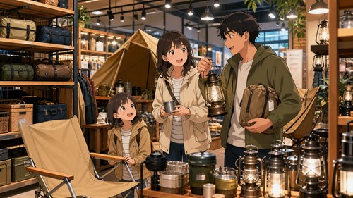 「キャンプ道具、ブランドごとに探すのが面倒」——専門店でまとめて揃えた話