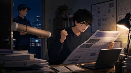 「学会発表の準備で手一杯、ポスター印刷まで気が回らない」——直前でも間に合った話