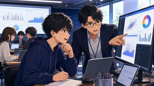 「データサイエンティストになりたいけど、独学ではどこまで通用するか不安」——実践型スクールで踏み出した一歩