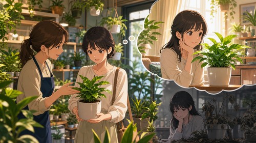 「観葉植物、また枯らしてしまった」——選び方から見直した部屋づくり
