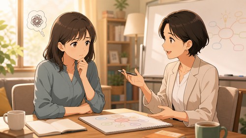 「言いたいことはあるのに、うまく言葉にならない」——思考の整理から始めた話し方レッスン
