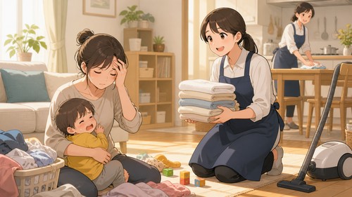 「掃除も洗濯も育児も、全部一人でこなすのに限界を感じていた」——コンシェルジュに頼った暮らし