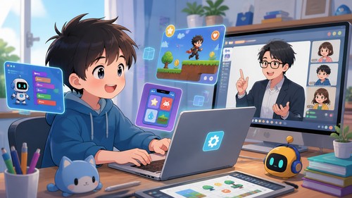 「本当に自分に合っているのか不安…」——子ども向けオンラインITスクール ITeens Labへの入会で悩みを解決できた話