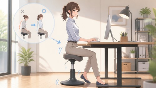 「本当に自分に合っているのか不安…」——世界初！仕事や勉強しながら運動や姿勢改善できる特許取得のデスクチェア“LaLaCoチェア“で悩みを解決できた話