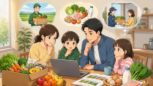 「本当に自分に合っているのか不安…」——コープきんき宅配生協の資料請求で悩みを解決できた話