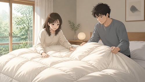 「高額な羽毛布団を買って失敗したくない…」——和雲（わうん）の60日間試し寝で極上の軽さと暖かさに感動した話