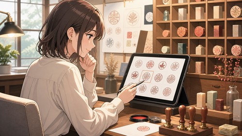 「本当に自分に合っているのか不安…」——エシルスデザインされたハンコの購入で悩みを解決できた話
