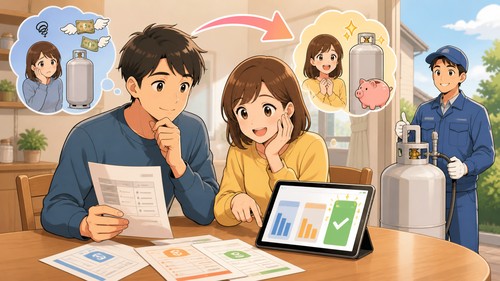 「本当に自分に合っているのか不安…」——enepi(エネピ)プロパンガスの切り替え申込で悩みを解決できた話