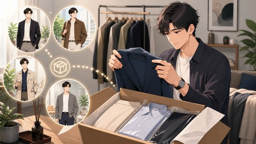 「本当に自分に合っているのか不安…」——メンズファッションのサブスクレンタル-UWear(ユーウェア)新規申込で悩みを解決できた話