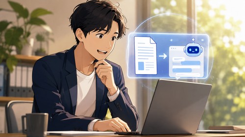 「資料を送っても読まれているか分からない…」——きける資料で営業資料を「AIが答えるURL」に変えたら商談化率が激増した話