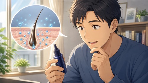 「色々な育毛剤を試したけれど、頭皮の奥まで届いている気がしない…」——ナノインパクト8の超極小ナノカプセルで髪に自信を取り戻した話