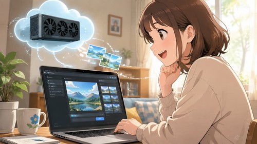 「高額なGPUパソコンがないとAIイラストは描けないの…？」——ConoHa AI Canvasなら普通のノートPCやブラウザだけで本格Stable Diffusionが動いた話