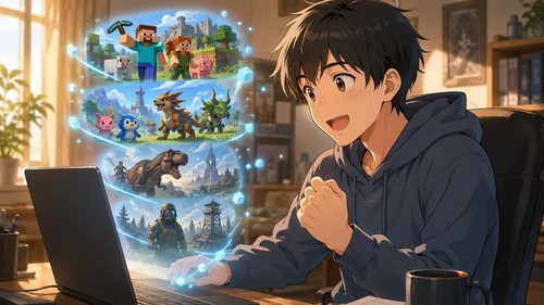 「友達とマイクラやパルワールドをマルチで遊びたいのに、サーバーの立て方が難しすぎる…」——ConoHa for GAMEなら専門知識ゼロ・3分で専用サーバーが完成した話