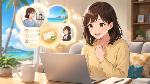 「本当に自分に合っているのか不安…」——ハワイ発!Tomodachi-USAオンライン英会話新規会員登録後のチケットの購入完了で悩みを解決できた話