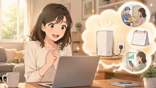 「光回線の工事まで1ヶ月待ち!? 今すぐネットが使いたい」——5G CONNECTのWiMAXなら届いてコンセントに挿すだけで爆速ネットが開通した話