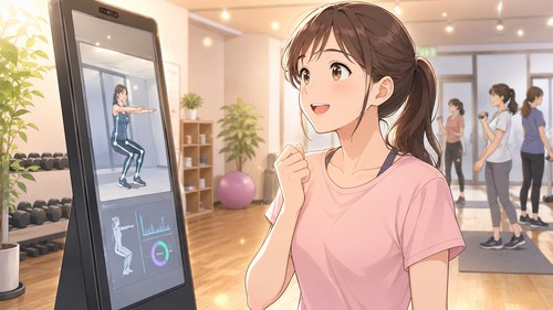 「男性の視線が気になってジムに集中できない…」——Furdi(ファディー)の女性専用AIマシンなら1回30分・予約不要で楽しく続けられた話