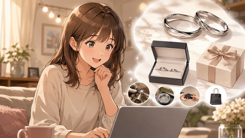 「記念日にペアリングを贈りたいけれど、安っぽく見えるのは嫌…」——FREE STYLEの本格シルバーペアジュエリーで二人の絆がぐっと深まった話