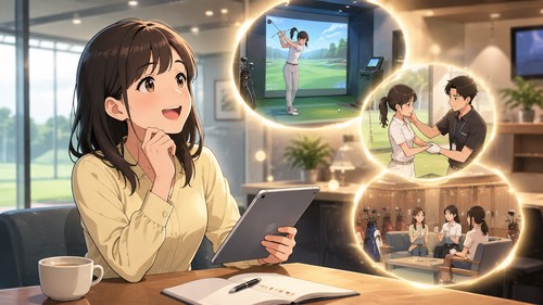 「本当に自分に合っているのか不安…」——TOKYO INDOOR GOLFゴルフ体験レッスン受講者及び新規会員（入会スクール生）募集で悩みを解決できた話