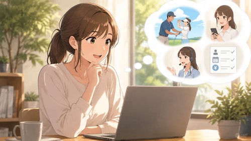 「本当に自分に合っているのか不安…」——ゴルフスクールコモゴルファーズアカデミー参加促進プロモーションで悩みを解決できた話