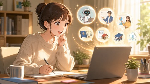 「リスキリングしたいけれど、通学する時間もまとまったお金もない」——ブリーザーズのオンライン学習で生成AIと資格を習得できた話