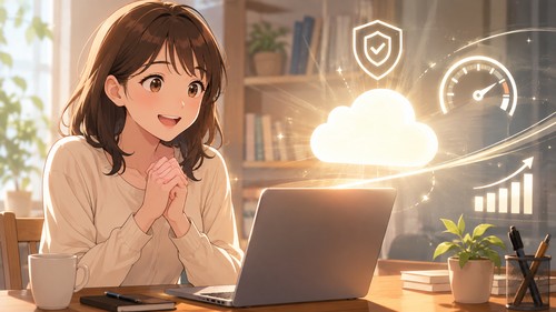「本当にもっと早く出会いたかった…」——『Webサイト高速化・セキュリティ対策 Cloudflare(クラウドフレア) 1ヵ月無料トライアル登録』で長年の悩みやストレスから解放された体験談